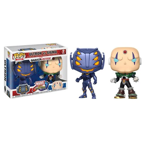 Pop! Games Marvel VS Capcom Ultron vs Sigma 2 Pack