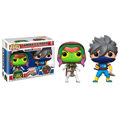 Pop! Games Marvel VS Capcom Gamora & Strider Variant iExclusive 2 Pack