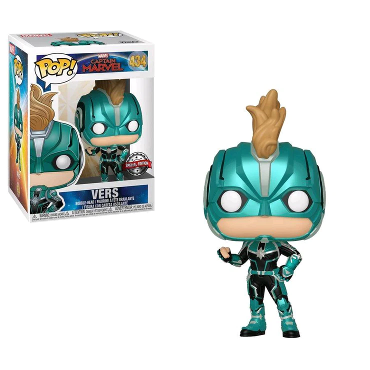 Pop! MARVEL Captain Marvel Vers Masked Exclusive