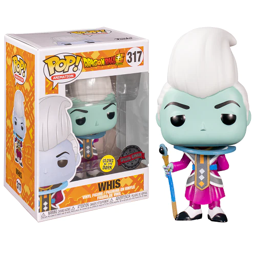 Pop! Animation Dragon Ball Super Whis Glow In The Dark Exclusive