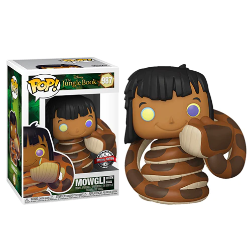 Pop! Disney Jungle Book Mowgli w/Kaa Exclusive