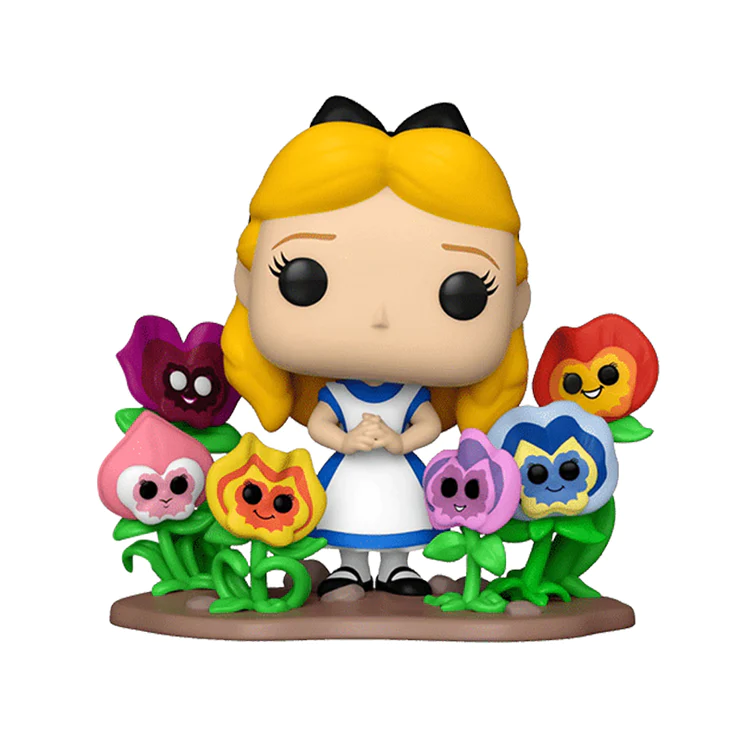 POP! Deluxe Disney Alice In Wonderland 70th Alice w/Flowers