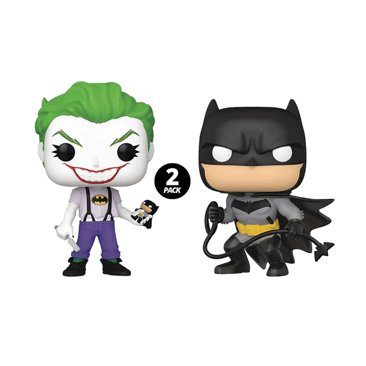 Pop! Heroes DC White Knight Batman & Joker 2 Pack