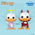 Pop! Disney Donald Duck Angel & Devil on Shoulder Wondercon 2022 Exclusive 2 pack