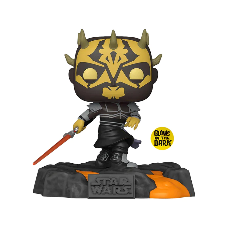 Pop! Deluxe Star Wars Red Saber Savage Opress International Exclusive