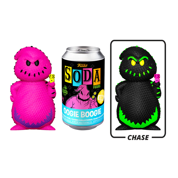 Vinyl SODA Disney The Nightmare Before Christmas Oogie Boogie Blacklight International Exclusive