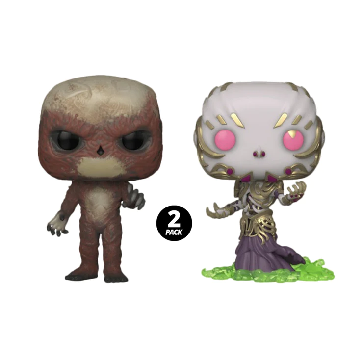 Pop! TV Stranger Things Vecna & D&D 2 pack Fall Convention 2022 Exclusive
