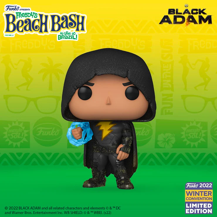 Pop! Heroes Black Adam Black Adam Winter Convention 2022 Exclusive