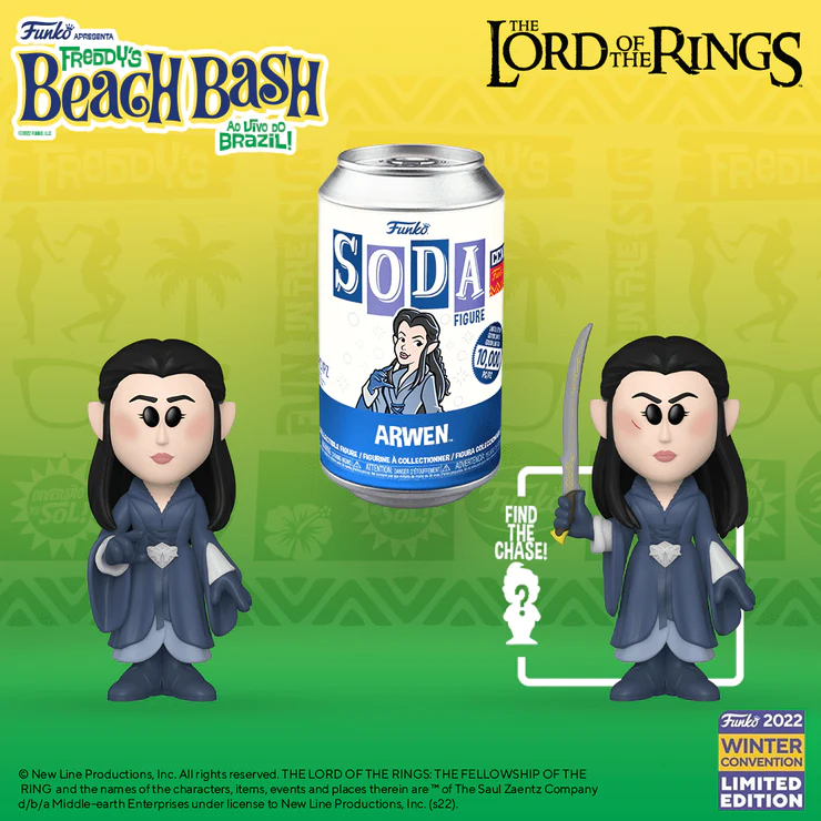 Pop! Vinyl Soda Movies Arwen Winter Convention 2022 Exclusive