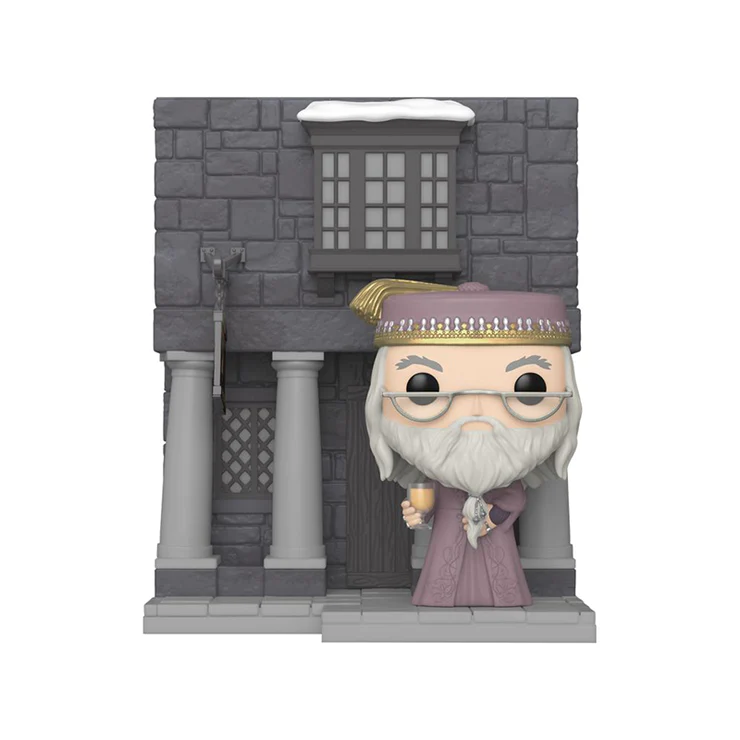 Pop! Deluxe Harry Potter Hogsmeade Albus Dumbledore w/Hog's Head Inn