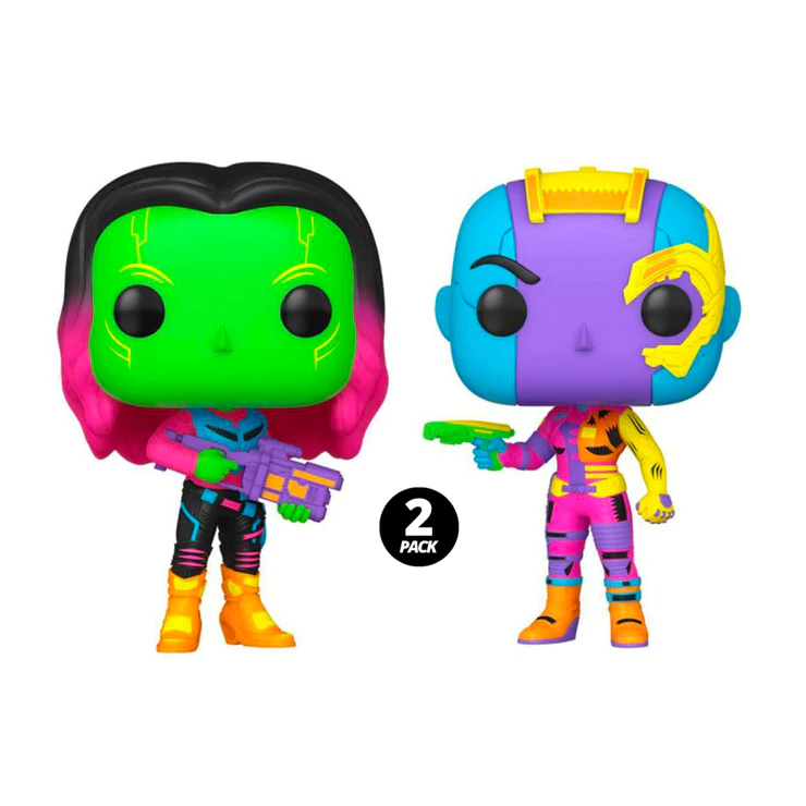 Pop! Marvel Guardians of the Galaxy Vol 2 Gamora & Nebula 2 Pack International Exclusive