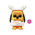 Pop! Disney Holiday Pluto w/Sign Flocked International Exclusive