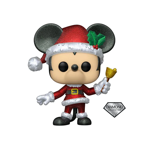 Pop! Disney Holiday Mickey Mouse Diamond Glitter International Exclusive