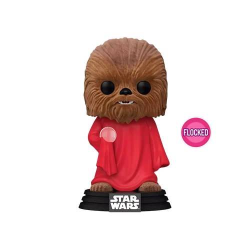 Pop! Star Wars Chewbacca w/Robe Flocked International Exclusive