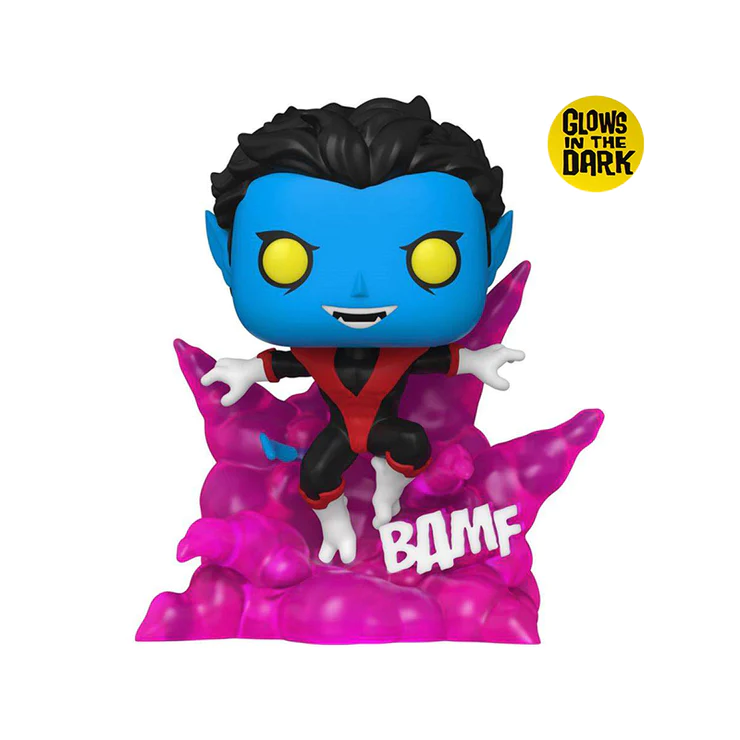 Pop! Deluxe X-Men Nightcrawler Teleporting Glow International Exclusive