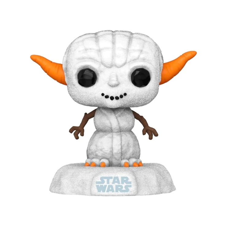 Pop! Star Wars Holiday Yoda Snowman Diamond Glitter International Exclusive