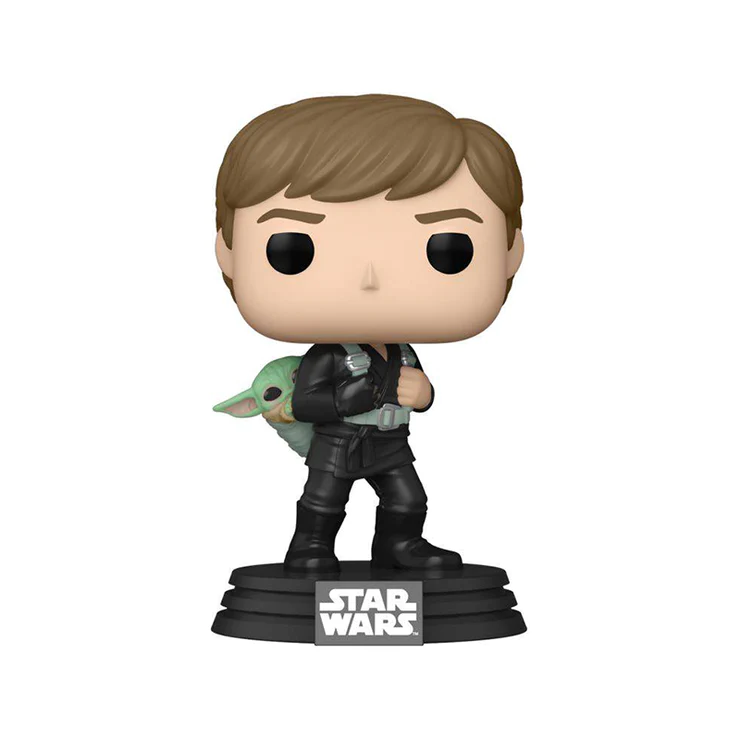 Pop! Star Wars Book of Boba Fett Luke w/Grogu