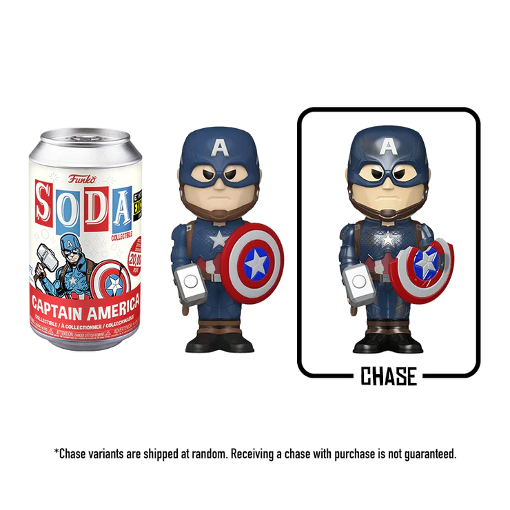 Vinyl SODA Endgame Captain America International Exclusive