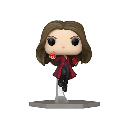 Pop! Marvel Civil War Scarlet Witch Build A Scene International Exclusive
