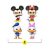 Pop! Disney D100 Disney Classics 4 Pack International Exclusive