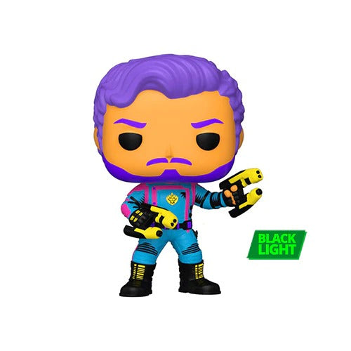 Pop! Marvel Guardian of the Galaxy Star Lord Blacklight International Exclusive