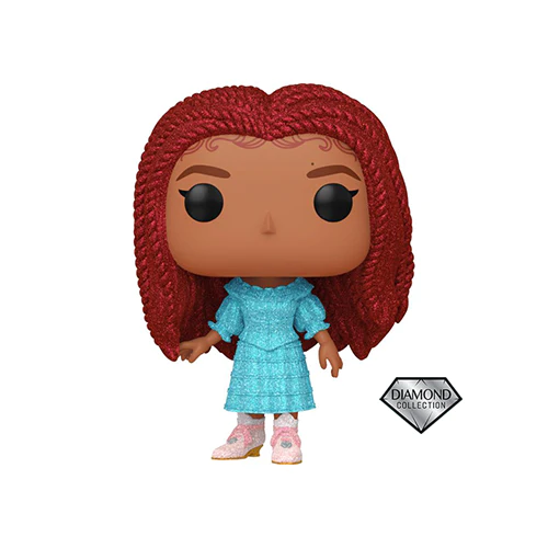 Disney The Little Mermaid Ariel Live Action Diamond Glitter International Exclusive