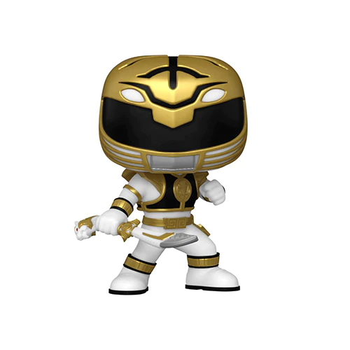 Pop! Television Power Rangers 30th Anniversary White Ranger w/Sword International Exclusive