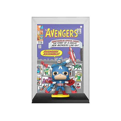 Pop! Comic Cover Marvel  Avengers Captain America International Exclusiv