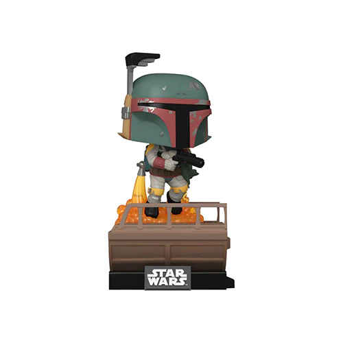 Pop! Deluxe Return of the Jedi Boba Fett Build A Scene International Exclusive