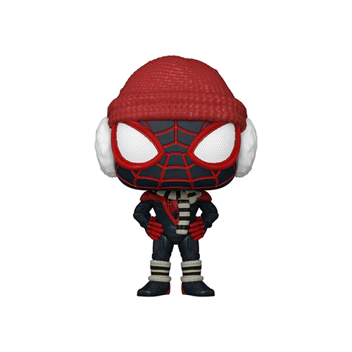Pop! Games Spider-Man Miles Morales Miles Morales Winter Suit International Exclusive