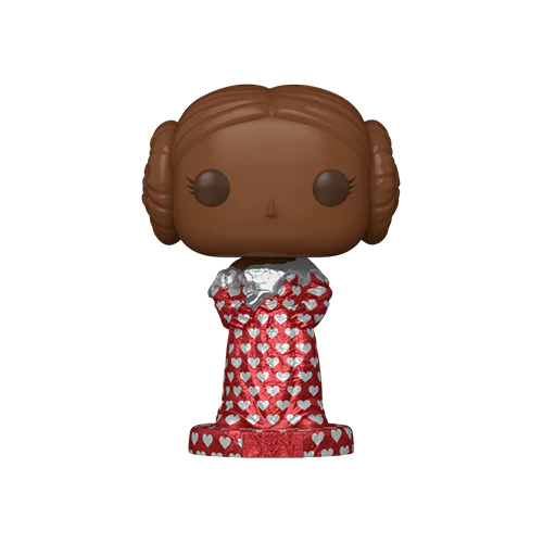 Pop! Star Wars Valentines Princess Leia Chocolate Version