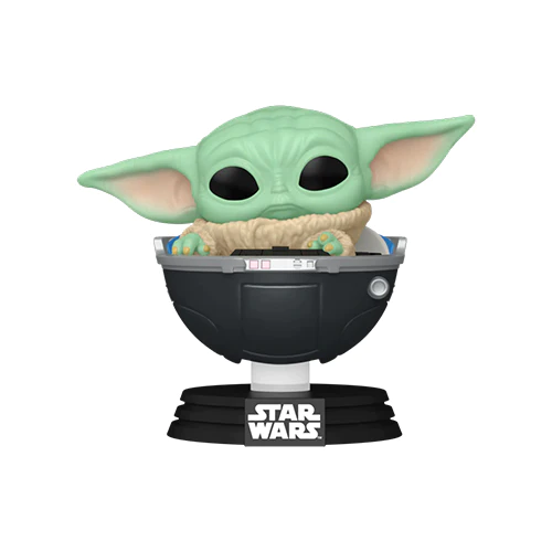 Pop! Star Wars Mandalorian Grogu in Hovering Pram