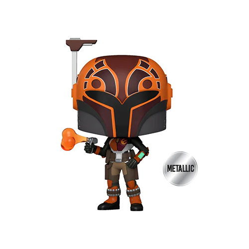 Pop! Star Wars Star Wars Rebels Sabine Metallic International Exclusive