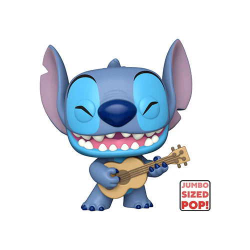 Pop! Jumbo Lilo & Stitch Stitch w/Ukulele international Exclusive