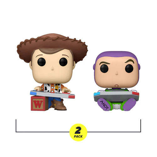 Pop! Disney Toy Story Woody & Buzz Lightyear 2 Pack International Exclusive