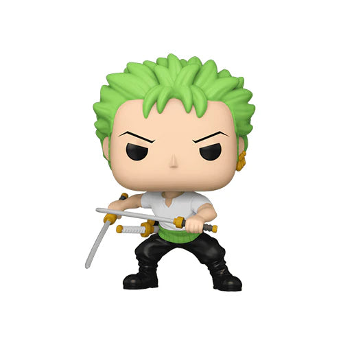 Pop! Animation One Piece Roronoa Zoro Two Sword Style