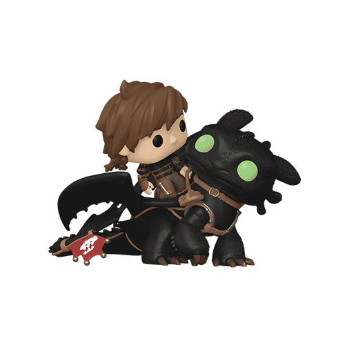 Pop! Rides Deluxe How to Train Your Dragon Hiccup w/Toothless
