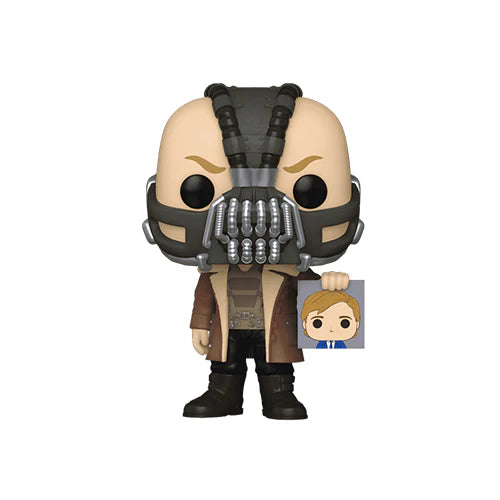 Pop! Movies The Dark Knight Rises Bane w/Harvey Dent Photo International Exclusive