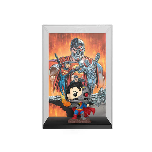 Pop! Comic Cover DC Reign of the Supermen Cyborg Superman