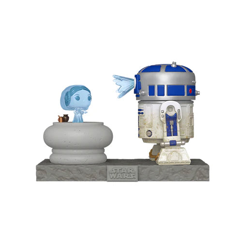 Pop! Deluxe Star Wars R2-D2 w/Leia Hologram