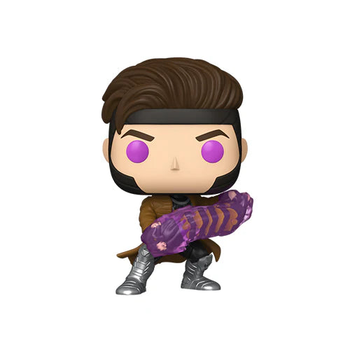 Pop! Marvel Deadpool & Wolverine Gambit w/Charged Cards
