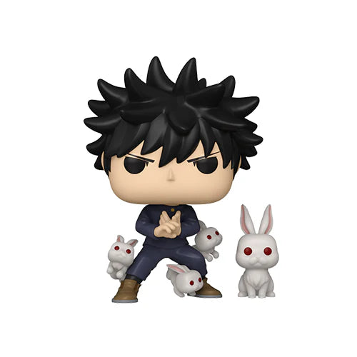 Pop! & Buddy Jujutsu Kaisen Megumi Fushiguro w/Rabbits