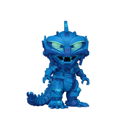 Pop! Premium Godzilla Retro Futurism Mechagodzilla Blue Deco