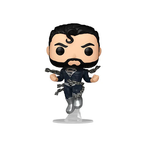 Pop! Heroes Superman Superman Black Suit International Exclusive