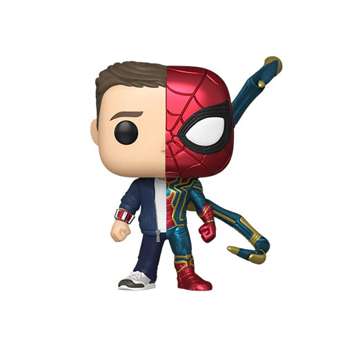 Pop! Marvel Infinity Saga Split Iron Spider/Peter Parker International Exclusive