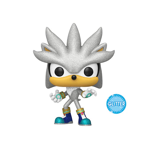 Pop! Games Sonic Silver Diamond Glitter International Exclusive