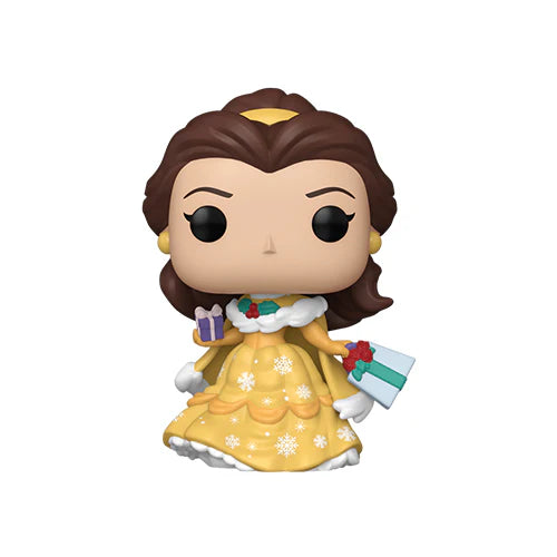 Pop! Disney Princess Holiday Belle Winter Outfit International Exclusive