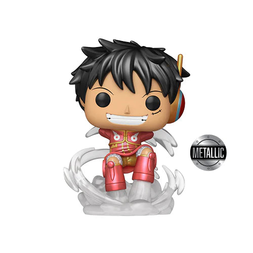 Pop! Animation One Piece Monkey D Luffy Egghead Arc Metallic International Exclusive