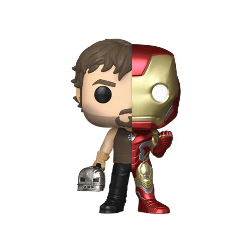Pop! Marvel Split Iron Man/Tony Stark International Exclusive