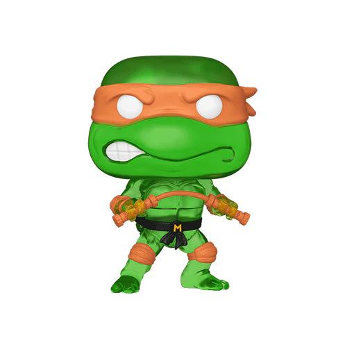 Pop! Television Teenage Mutant Ninja Turtles Michelangelo Translucent Green International Exclusive